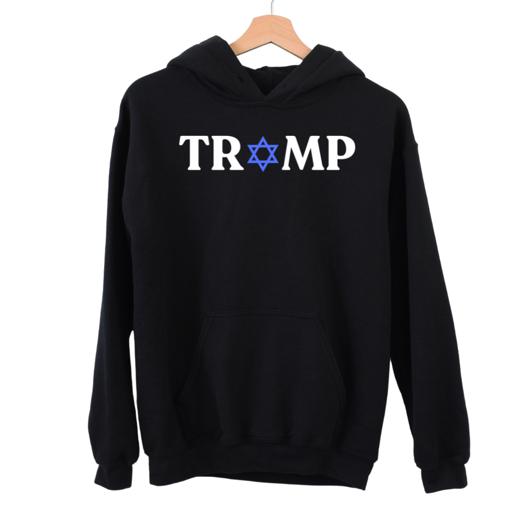 Tr*mp Jewish Star Uni Hoodie - 0