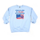 Proud Jew & Trump Supporter Crewneck Sweatshirt-2