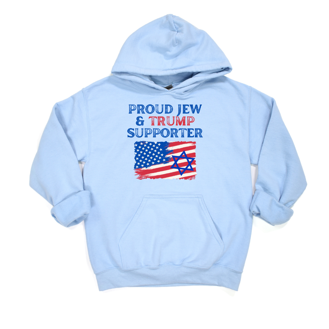 Proud Jewish Trump Supporter Uni Hoodie