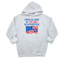 Proud Jewish Trump Supporter Uni Hoodie-2