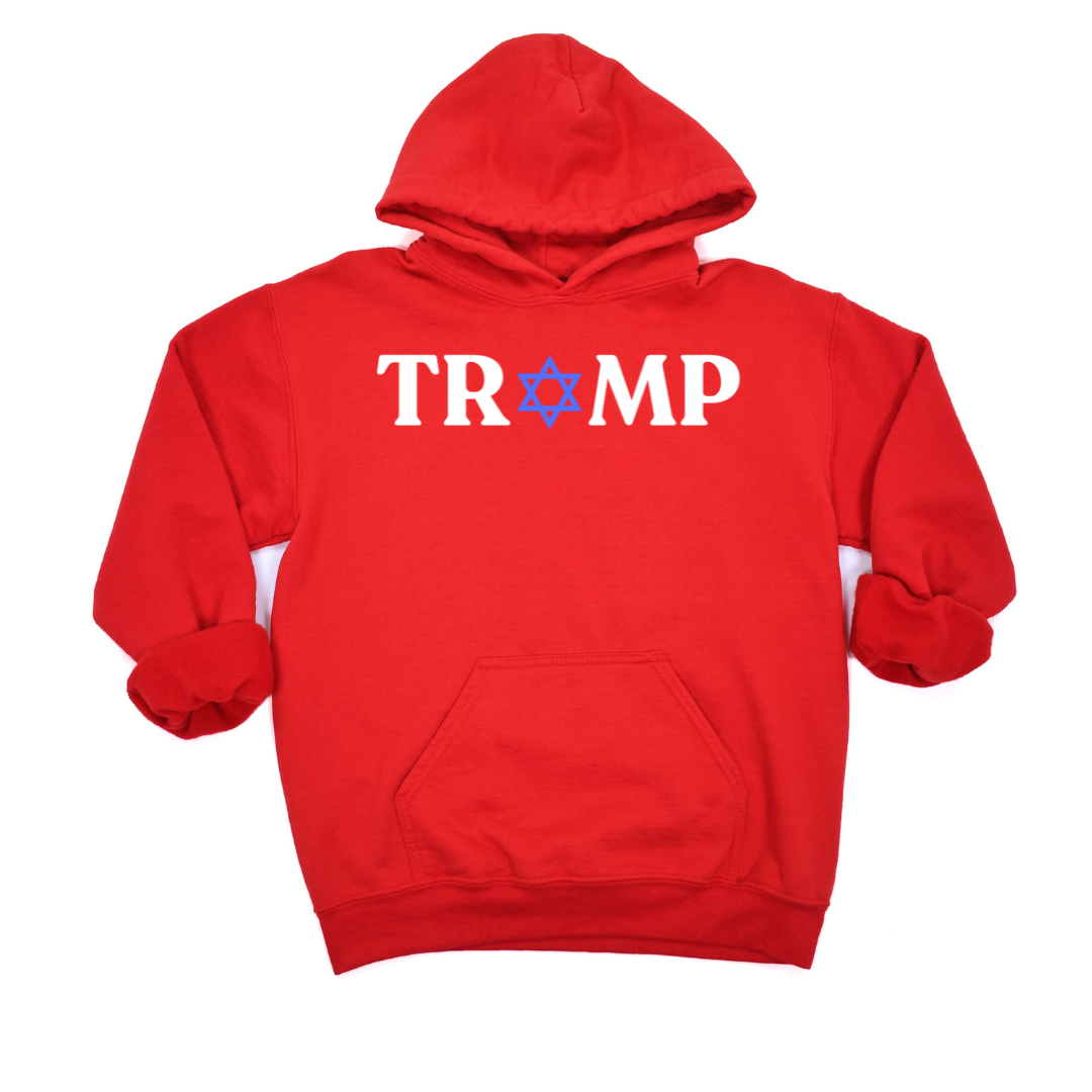 Tr*mp Jewish Star Uni Hoodie